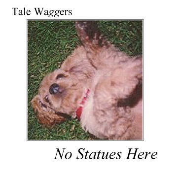 Photo: Tristan lounging in the yard